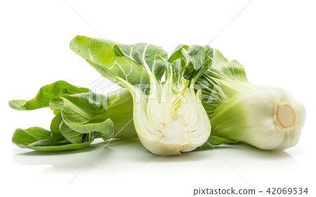 Fresh Bok choy isolated on white 42069534