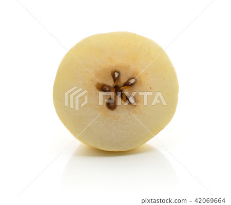 Fresh Nashi Pear isolated on white 42069664