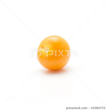 Fresh physalis isolated on white Fresh physalis isolated on white 42069735