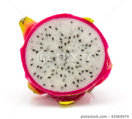 Fresh raw pitahaya isolated on white 42069974