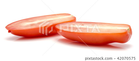 Fresh san marzano tomato isolated on white Fresh san marzano tomato isolated on white 42070575