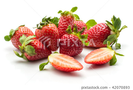 Fresh Strawberry isolated on white 42070893