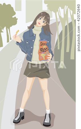 Illustration, person image Illustration, person image 42072640