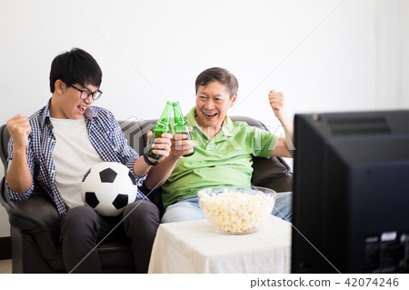 friendship, sports and entertainment concept - happy male friend friendship, sports and entertainment concept - happy male friend 42074246