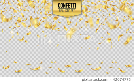 Creative vector illustration of colorful falling shiny confetti isolated on transparent background Creative vector illustration of colorful falling shiny confetti isolated on transparent background 42074775