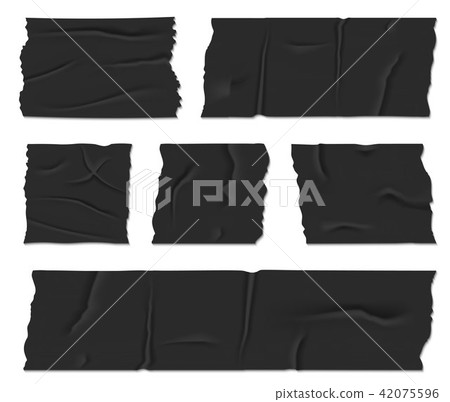 Creative vector illustration of duct insulating adhesive tape isolated on transparent background Creative vector illustration of duct insulating adhesive tape isolated on transparent background 42075596