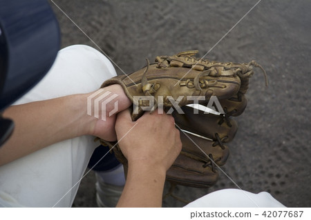 High School Baseball Ball Boy 42077687