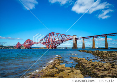 Forth Bridge across Firth of Forth in edinburgh 42079312