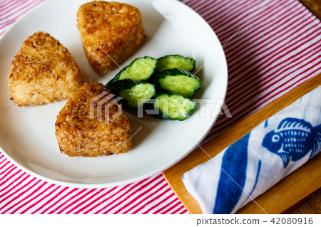 烤飯糰 烤飯糰 42080916