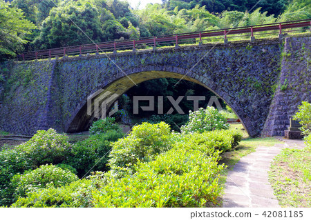 在眼鏡橋的繡球花 42081185