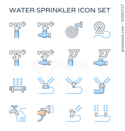 drip irrigation icon 42082727