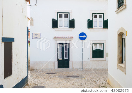 Street of Ericeira town Portugal 42082975