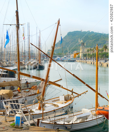 Port Vell marina Barcelona Spain 42082987