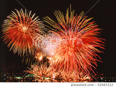 Hiroshima Minato Yume Firework Display Hiroshima Minato Yume Firework Display 42083322