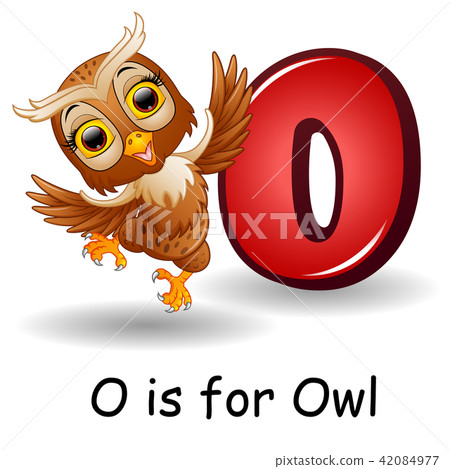 Animals alphabet: O is for Owl 42084977