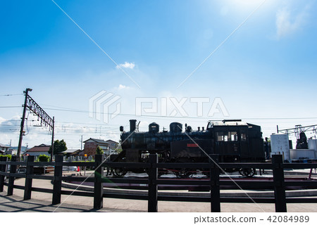 Oigawa Tetsudo SL's turning platform Shingaya station 42084989