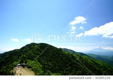 大菩薩通道和富士山(位置:靠近大菩薩通道) 大菩薩通道和富士山(位置:靠近大菩薩通道) 42085220