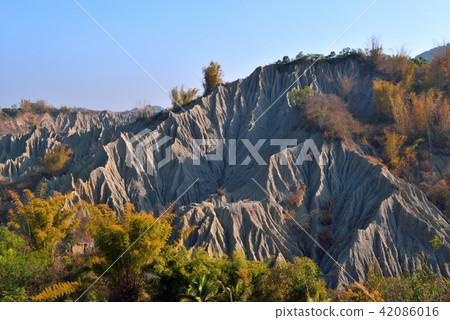 Caoshanyue World Tainan City Zuozhen District Geological Landscape Silaya National Scenic Area 42086016