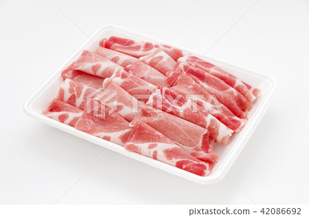 豬肩肩玫瑰切片 42086692