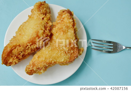 crispy fried sandwich stuffed tuna and crab stick crispy fried sandwich stuffed tuna and crab stick 42087156