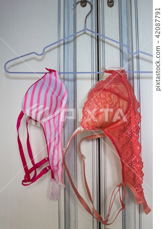 Two bras of different sizes. Two bras of different sizes. 42087791