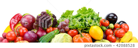 Collection useful fruits and vegetables   42088528