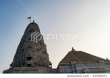 Tower of Birla Mandir Hindu temple in India 42089052