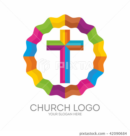 Church logo. Christian symbols. Church logo. Christian symbols. 42090684