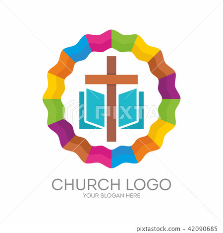 Church logo. Christian symbols. Church logo. Christian symbols. 42090685