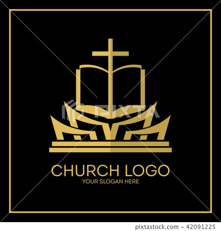 Church logo. Christian symbols Church logo. Christian symbols 42091225