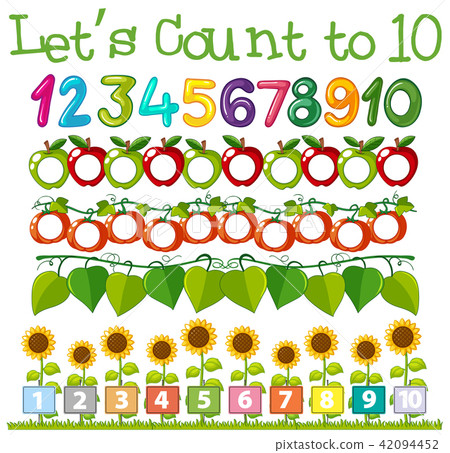 Math Count Number Template 42094452