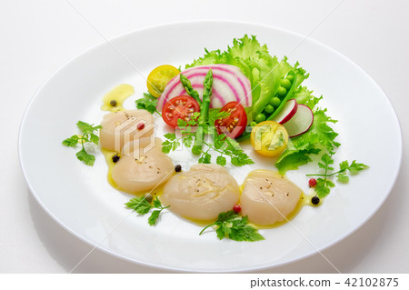 扇貝生牛肉片 42102875