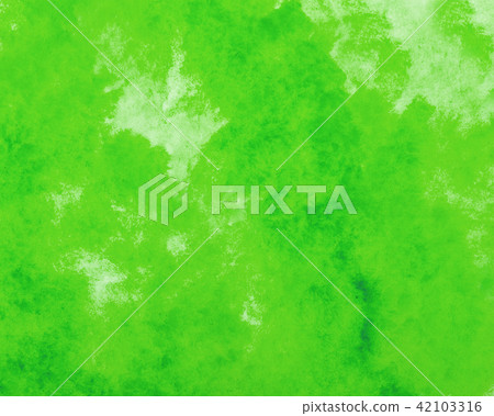 Green watercolor background. by drawing 42103316