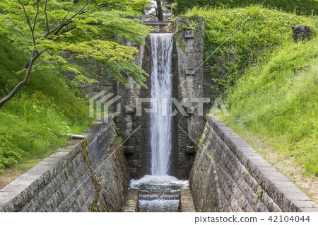 Waterfall of Azumi canal Waterfall of Azumi canal 42104044