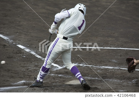 High school baseball batter High school baseball batter 42106468