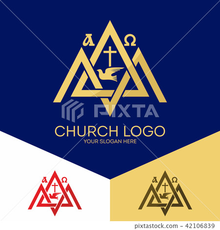 Church logo. Christian symbols. Church logo. Christian symbols. 42106839