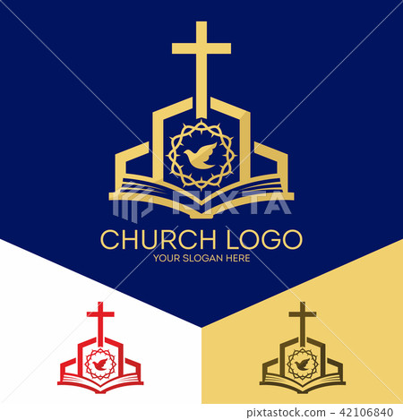 Church logo. Christian symbols. Church logo. Christian symbols. 42106840