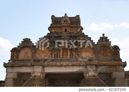 General view of Vindhyagiri hill temple complex General view of Vindhyagiri hill temple complex 42107209