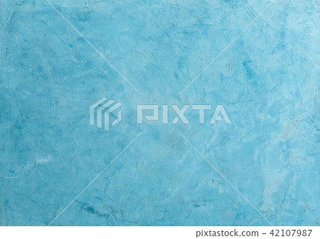 Concrete abstact blue background. Abstract stucco, macro, high resolution. 42107987