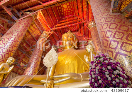 Thailand · Ayutaya · Wat · Panantun · Buddha · Buddhism 42109617
