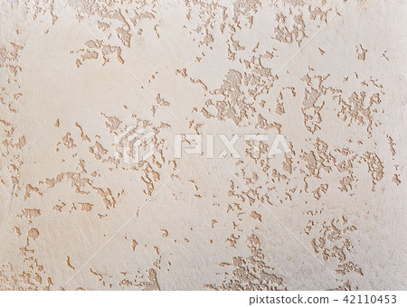 Beige rough wall textured background. Abstact stucco. Texture of plaster on the wall. Beige rough wall textured background. Abstact stucco. Texture of plaster on the wall. 42110453