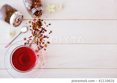Herbal tea, background material Herbal tea, background material 42110628