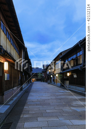 Ishikawa Prefecture Ancient City Kanazawa Higashi Chaya St Ishikawa Prefecture Ancient City Kanazawa Higashi Chaya St 42112114