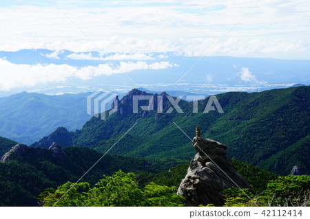 View of Mt. Ruisyama from Jinshan Mountain View of Mt. Ruisyama from Jinshan Mountain 42112414