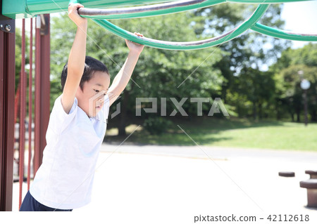Children playing with playthings Children playing with playthings 42112618