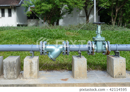 Old water supply main pipeline 42114595