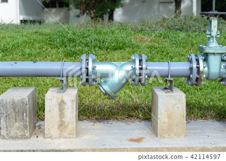 Old water supply main pipeline 42114597