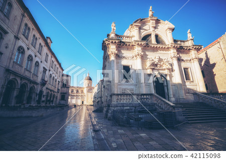 Saint Blaise Church in Dubrovnik old town, Croatia Saint Blaise Church in Dubrovnik old town, Croatia 42115098