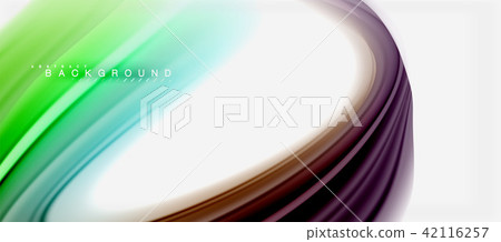 Rainbow fluid colors abstract background twisted liquid design, colorful marble or plastic wavy Rainbow fluid colors abstract background twisted liquid design, colorful marble or plastic wavy 42116257