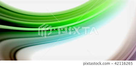 Rainbow fluid colors abstract background twisted liquid design, colorful marble or plastic wavy Rainbow fluid colors abstract background twisted liquid design, colorful marble or plastic wavy 42116265